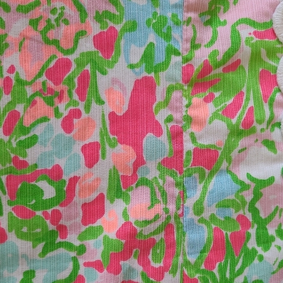 Lilly Pulitzer Cathy Flamingo Pink Southern Charm Shift Dress - Size 0 - Picture 4 of 10